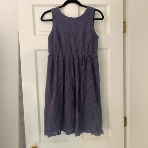 Garnet Hill lace overlay dress